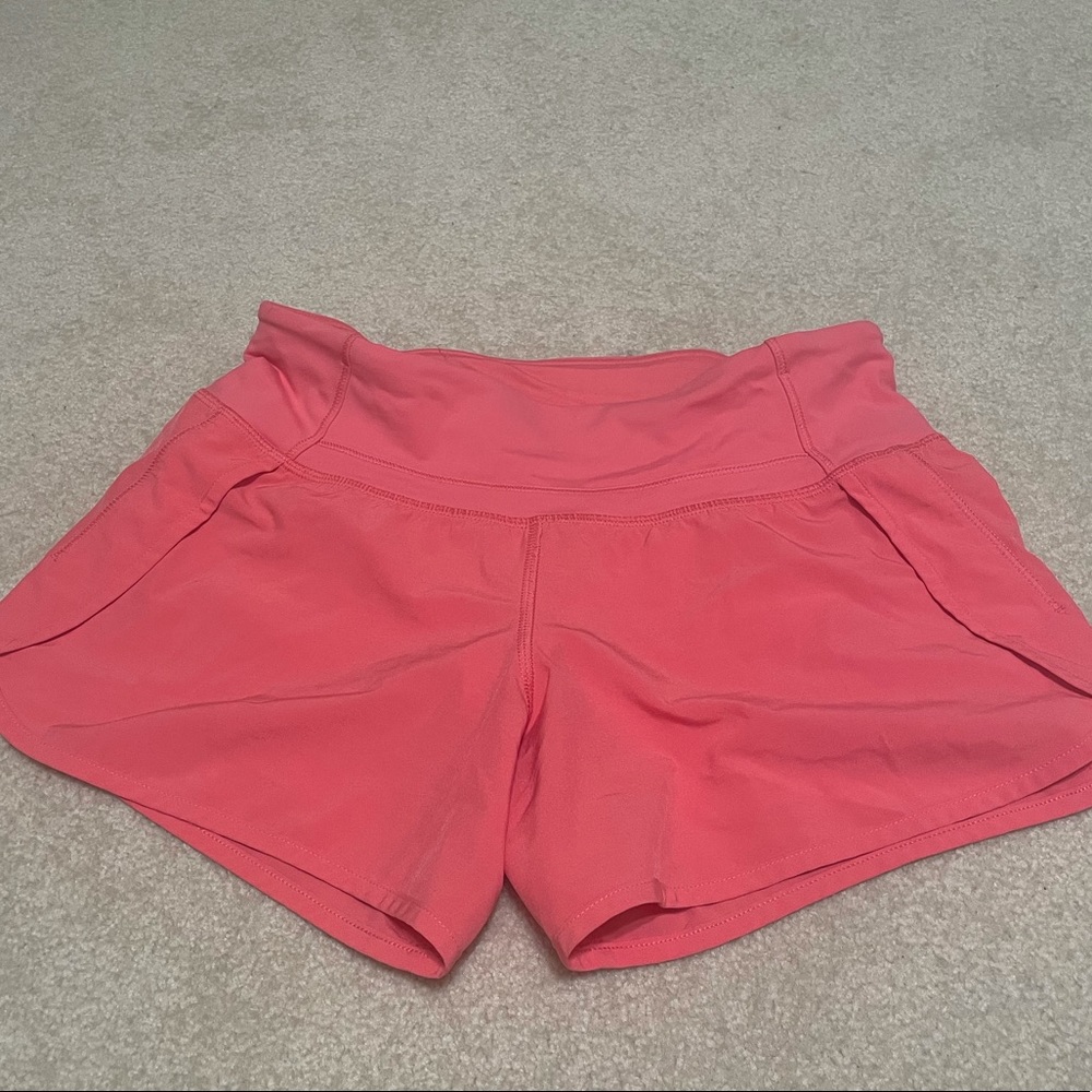 lululemon pink Speed Up Short 2.5”